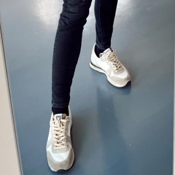 Golden goose beige running sneakers - Picture 4 of 7